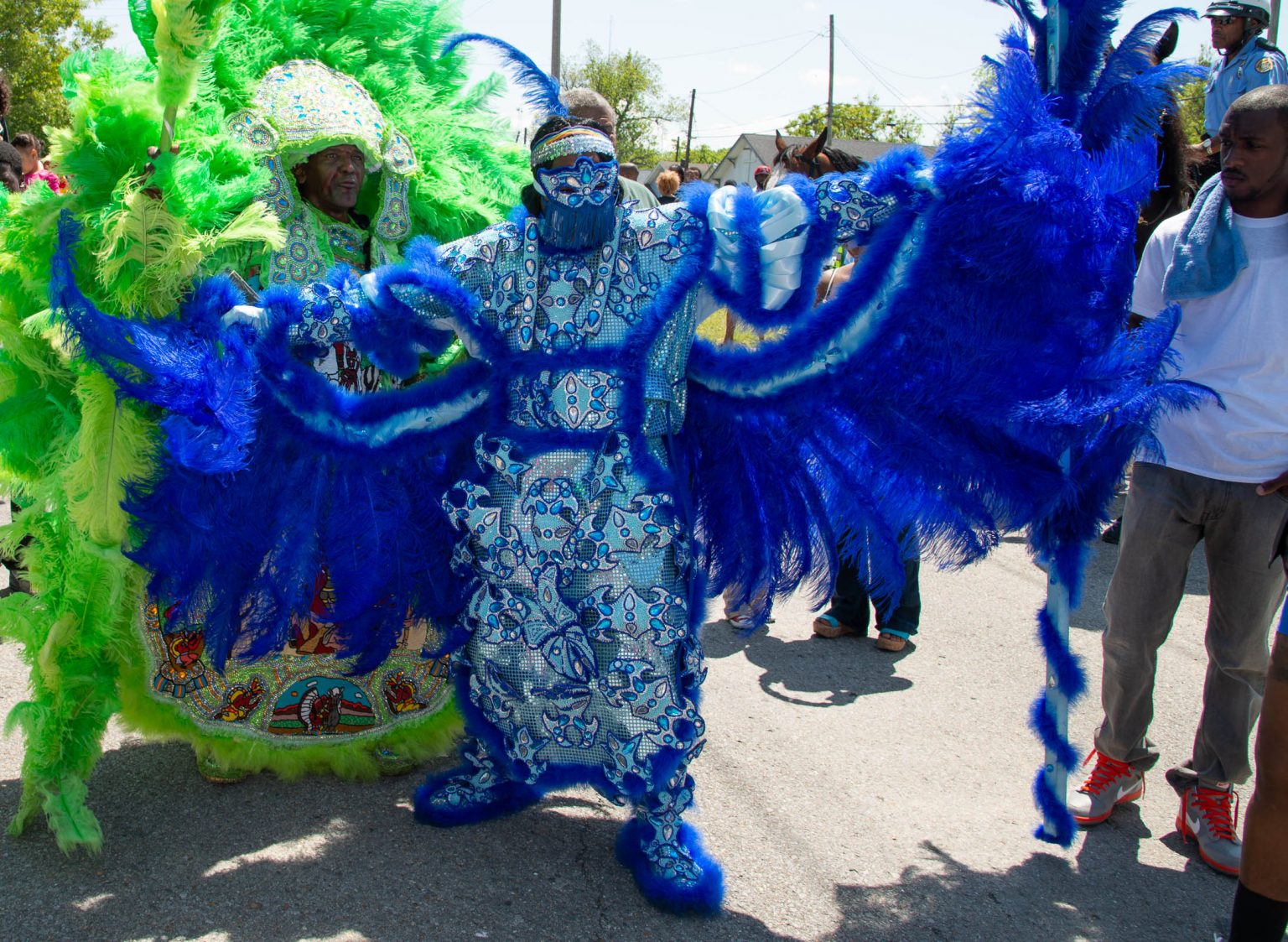 Mardi Gras Indians 2013, New Orleans, Westbank