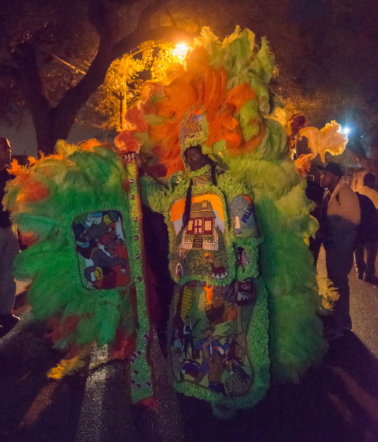 Mardi Gras Indians 2014, New Orleans, St. Joseph Night