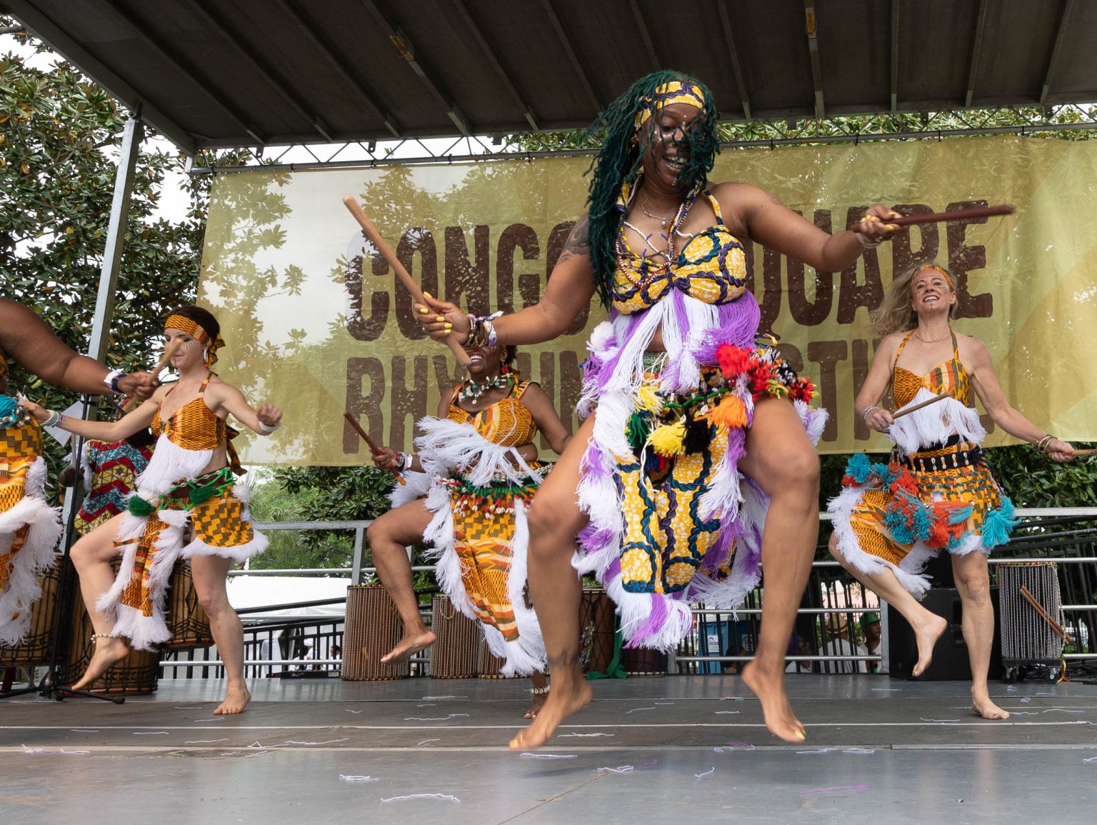 2023 Congo Square Rhythms Festival, Dance, Music, New Orleans, N'Fungola Sibo