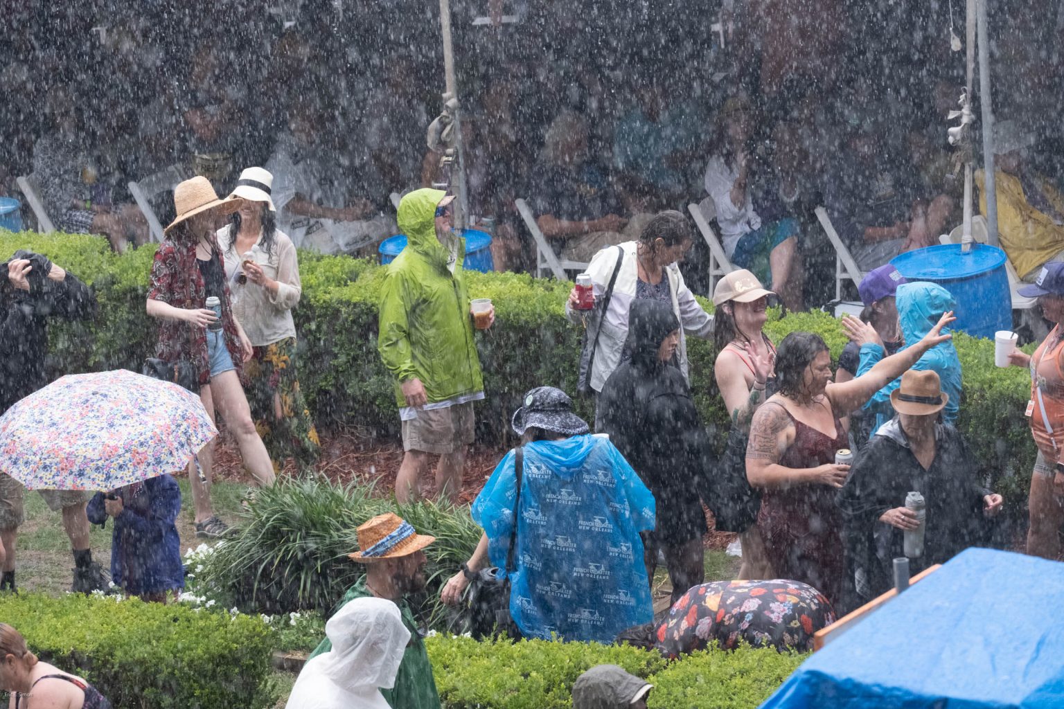 2023 New Orleans Jazz and Heritage Festival, Jazz Fest, rain