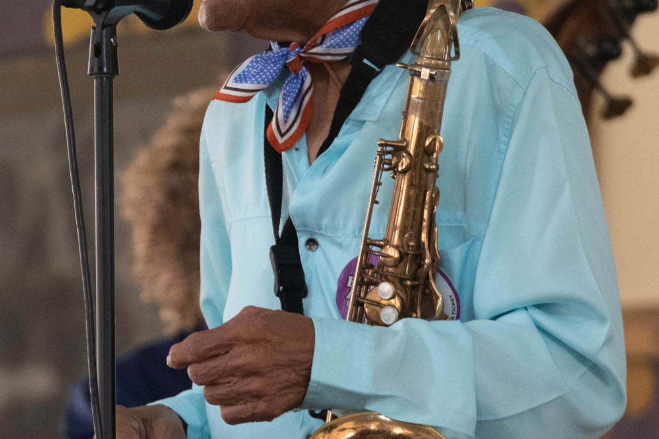 2023 New Orleans Jazz and Heritage Festival, Charlie Gabriel and Friends, Jazz Fest