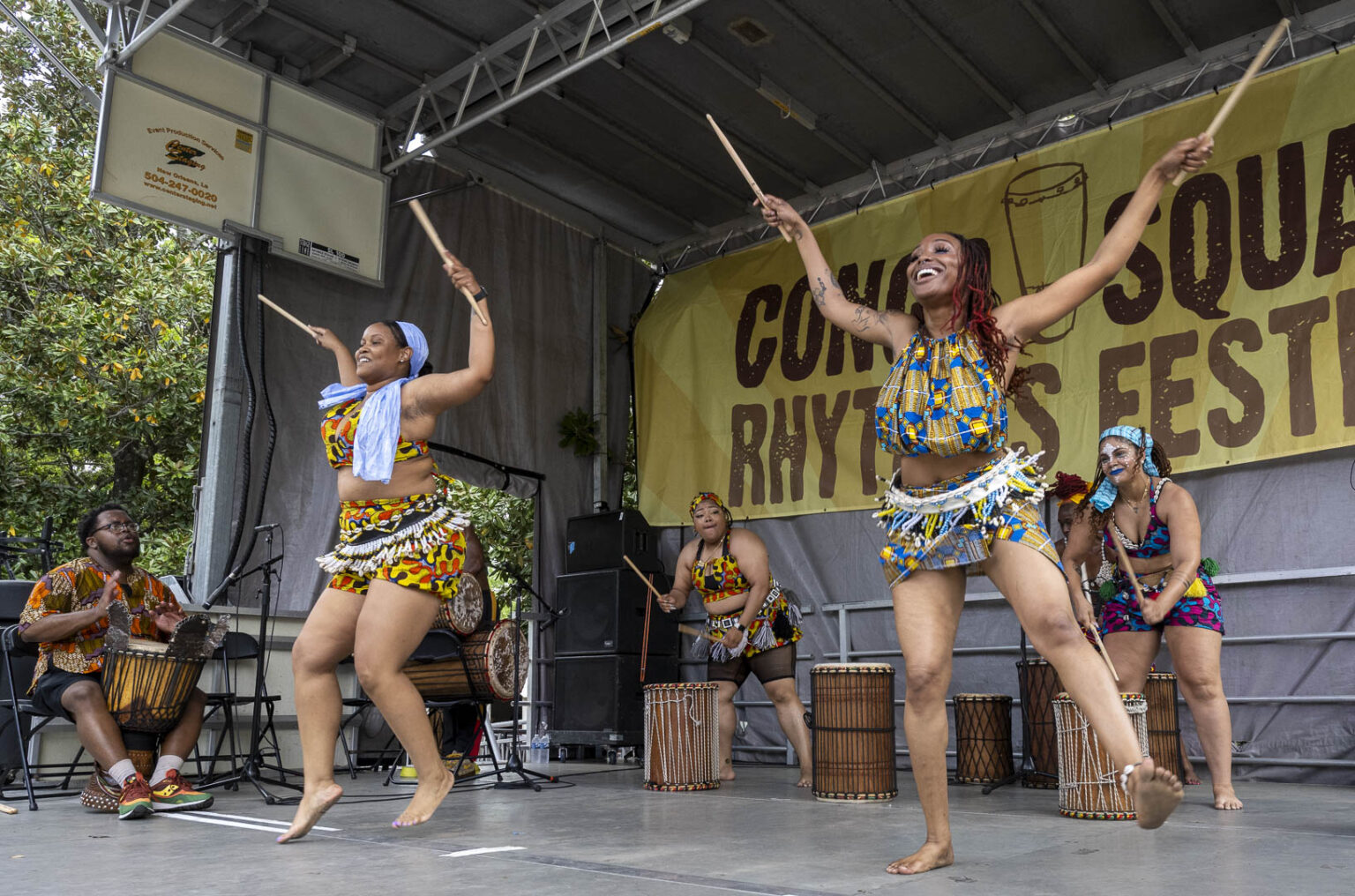 2025 Congo Square Rhythms Festival, Dance, Music, Nkiruka Dance Ensemble